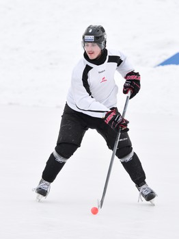 Тренировка "Авангарда" на открытом льду