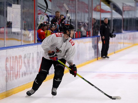 Тренировка «Авангарда» перед стартом турнира в Санкт-Петербурге