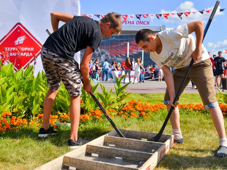 "Территория Авангарда". Часть 1. Площадь у арены