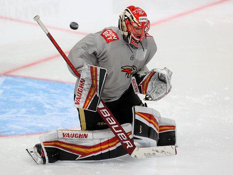 Тренировка «Авангарда» перед матчем с минским «Динамо»