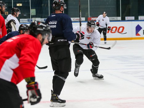 Первая тренировка Богдана Якимова в «Авангарде»