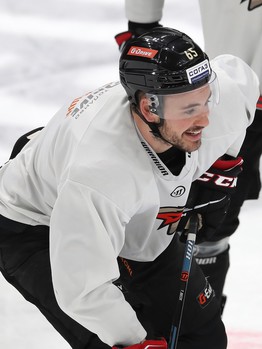 Раскатка «Авангарда» перед матчем с «Трактором»