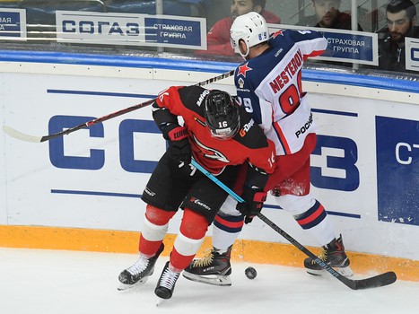 07.10.2018. «Авангард» - ЦСКА 2:4