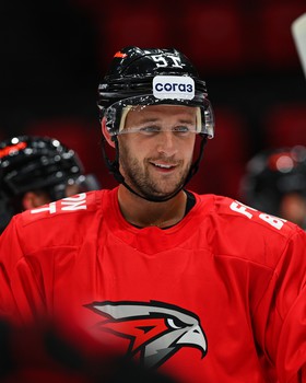 Раскатка «Авангарда» перед матчем с «Сибирью»