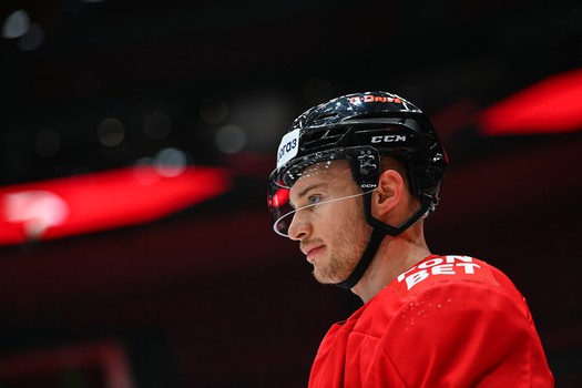 Раскатка «Авангарда» перед матчем с «Ак Барсом»