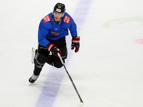 Тренировка «Авангарда» во время паузы в чемпионате