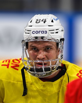 Тренировка «Авангарда» перед матчем в Новосибирске