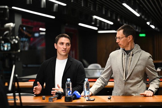 Открытая тренировка «Авангарда» для СМИ