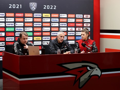 Открытая тренировка «Авангарда» перед вторым раундом плей-офф