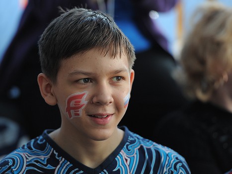 "Авангард" в гостях у детей, проходящих лечение в гематологическом отделении ОДКБ