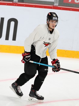 Раскатка «Авангарда» перед матчем с «Автомобилистом»