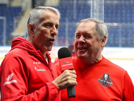 Раскатка «Авангарда» перед первым матчем финальной серии с ЦСКА