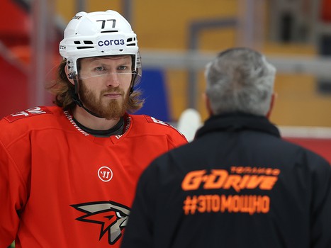 Раскатка «Авангарда» перед выездным матчем со «Спартаком»