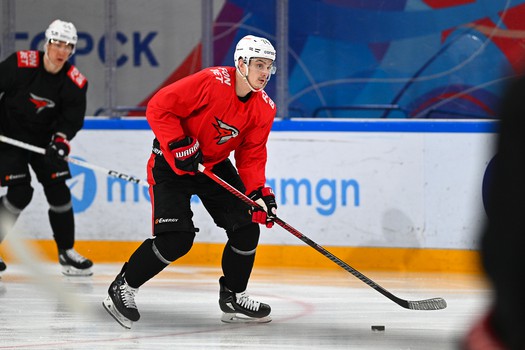 Раскатка «Авангарда» перед пятым матчем серии в Магнитогорске