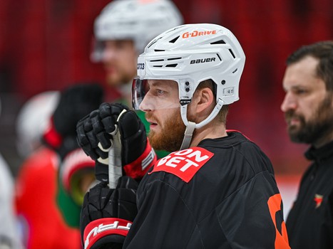 Открытая тренировка «Авангарда» перед финалом Востока