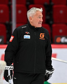 Раскатка «Авангарда» перед матчем с «Автомобилистом»