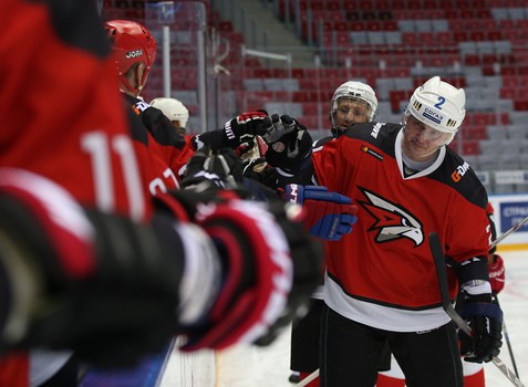 Ветераны «Авангарда» - сборная «Газпром нефти» 11:4