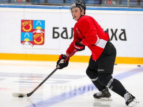 Раскатка «Авангарда» перед матчем с «Сибирью»