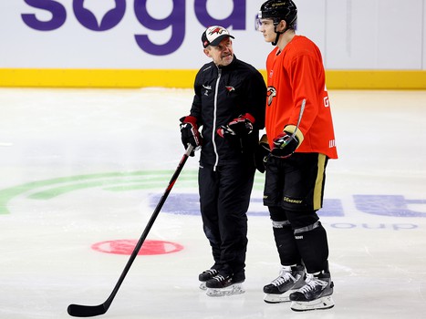 Тренировка «Авангарда» перед матчем с «Ак Барсом» в Дубае