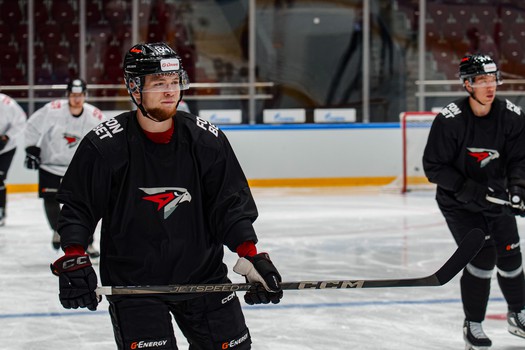 Тренировка «Авангарда» в Санкт-Петербурге