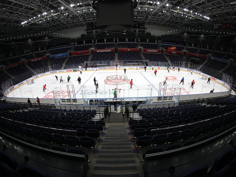 Раскатка «Авангарда» перед юбилейным матчем с «Ак Барсом»