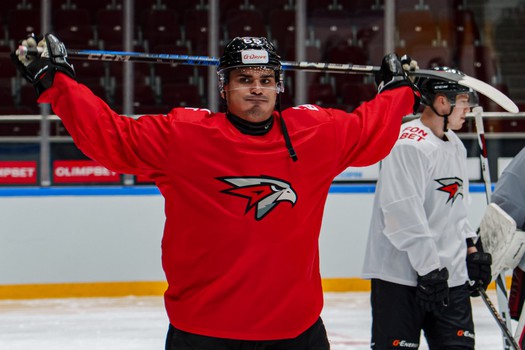 Тренировка «Авангарда» в Санкт-Петербурге