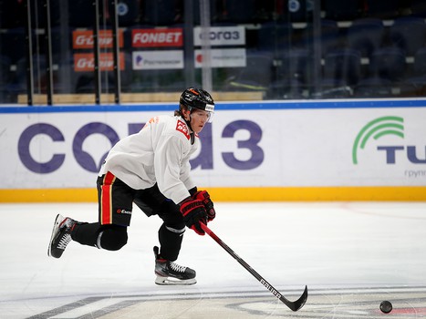 Раскатка «Авангарда» перед юбилейным матчем с «Ак Барсом»