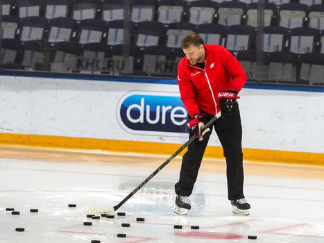 Раскатка «Авангарда» перед третьим матчем серии с «Ак Барсом»