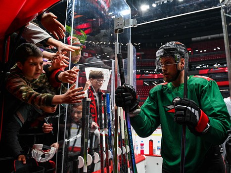 Открытая тренировка «Авангарда» перед вторым раундом плей-офф