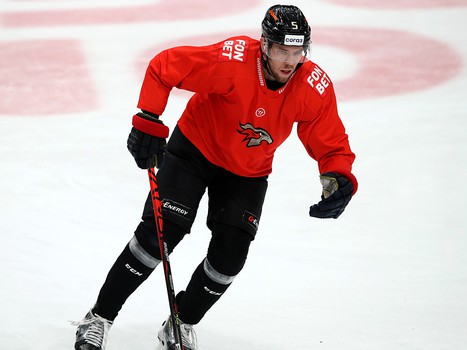 Раскатка «Авангарда» перед матчем с «Автомобилистом»