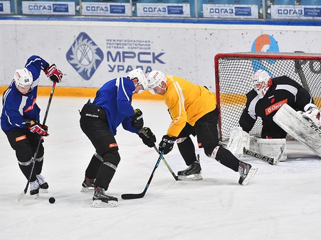 Тренировка "Авангарда" в Екатеринбурге