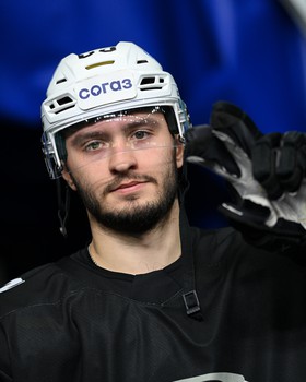 Тренировка «Авангарда» перед матчем в Санкт-Петербурге