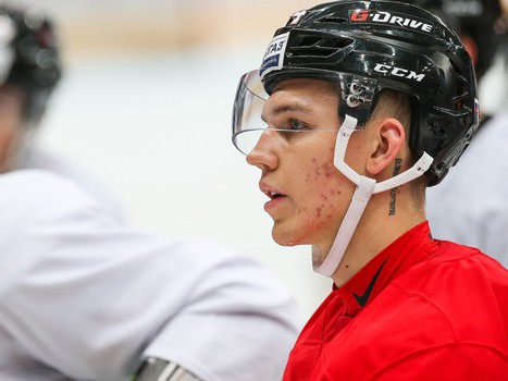 Первая тренировка Богдана Якимова в «Авангарде»