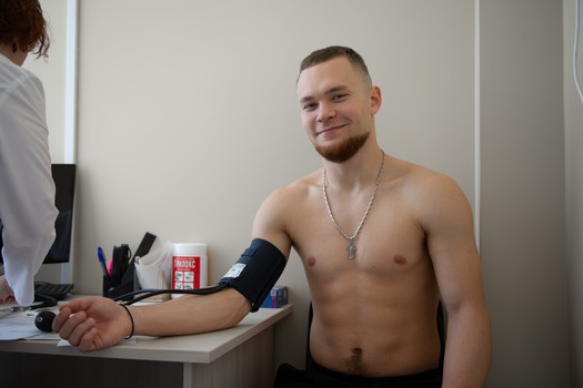 Медицинский осмотр «Авангарда»