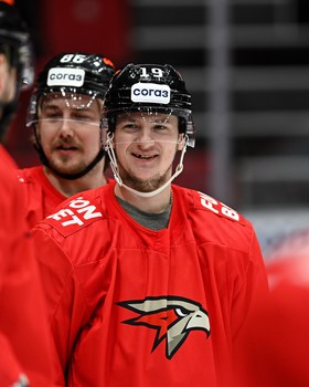 Тренировка «Авангарда» в Омске