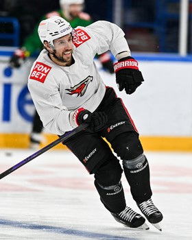 Раскатка «Авангарда» перед четвёртым матчем серии с «Металлургом» в Магнитогорске