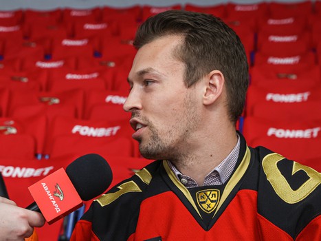 Даниил Квят на тренировке «Авангарда»