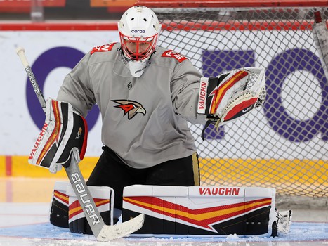 Раскатка «Авангарда» перед матчем с «Сибирью»