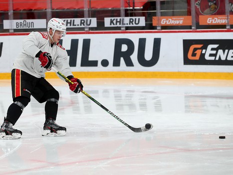 Тренировка «Авангарда» во время паузы в чемпионате