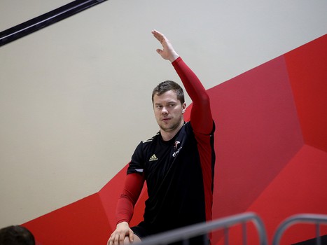 Раскатка «Авангарда» перед матчем с рижским «Динамо»