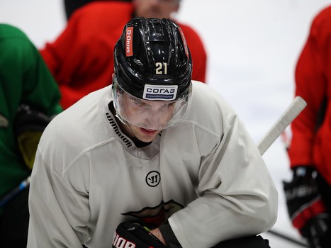 Открытая тренировка «Авангарда» для прессы и болельщиков