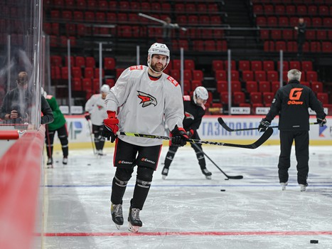 Тренировка «Авангарда» на G-Drive Арене