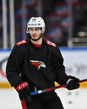 Раскатка «Авангарда» перед третьим матчем серии с «Металлургом» в Магнитогорске