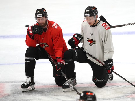 Раскатка «Авангарда» перед шестым матчем серии с «Ак Барсом»