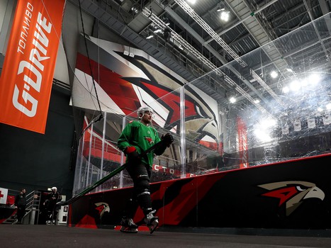 Открытая тренировка «Авангарда» перед стартом финала Востока