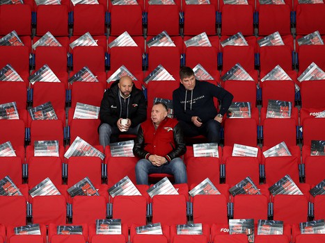 Раскатка «Авангарда» перед матчем с «Куньлунь РС»