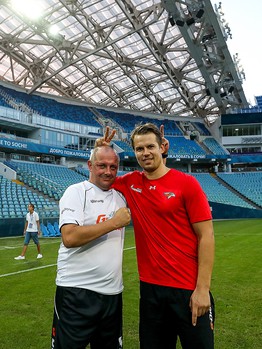 Товарищеский матч по футболу. Сборная «Авангард» - «Мощные СМИ» 13:2