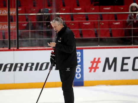 Открытая тренировка «Авангарда» перед стартом второго раунда плей-офф