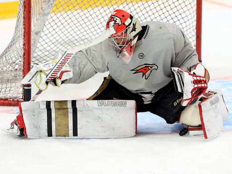 Раскатка «Авангарда» перед матчем с ХК «Сочи»