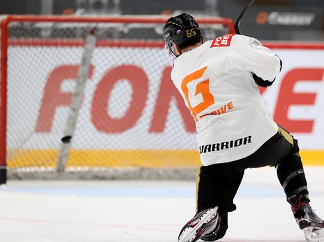 Раскатка «Авангарда» перед матчем с «Витязем»